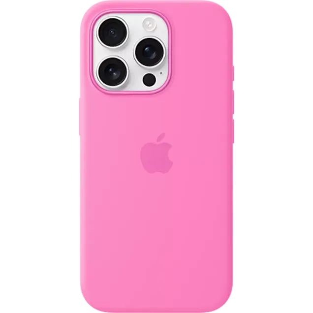 Apple Silikon Case iPhone 16 Pro Max Pfingstrose