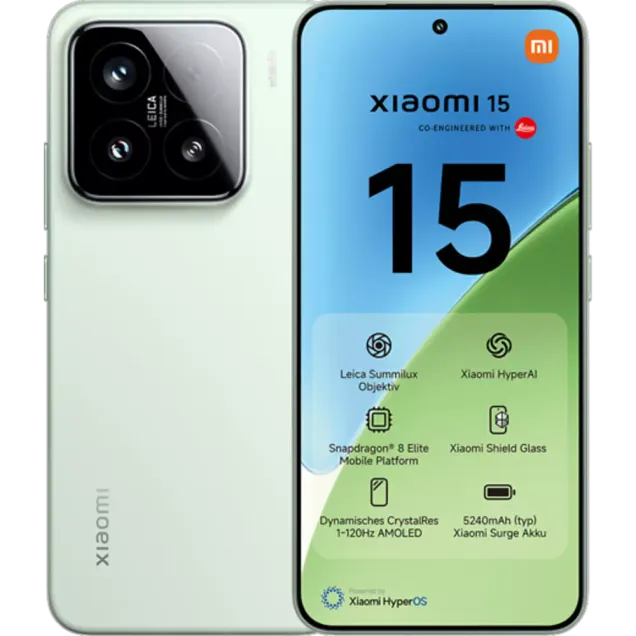 XIAOMI 15 Green