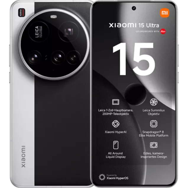XIAOMI 15 Ultra Silver Chrome
