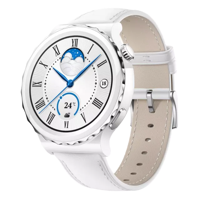 Huawei Watch GT 3 Pro 43 mm White Leather