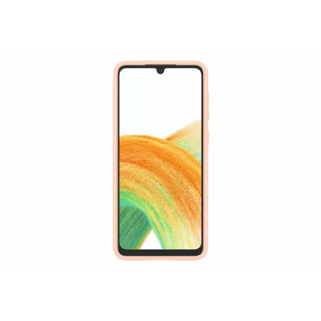 Samsung Galaxy A33 Card Slot Cover Golden Orange