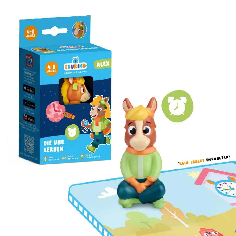 Edurino Figur Alex Erste Uhrzeiten kaufen Telekom Zubehörshop