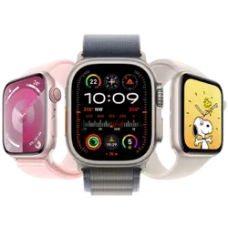 Apple Watch SE (2023) Aluminium Sport Loop Polarstern/Polarstern S/M