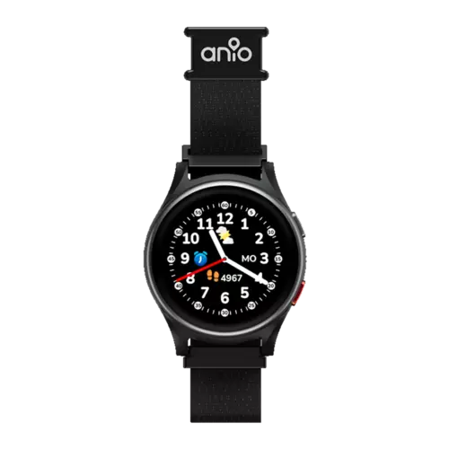 Smartwatch Armband Für Kinder - Schwarzes Silikon Armband Ersatz