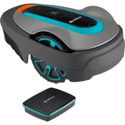 Gardena Mähroboter smart SILENO city 400 m² Set Grau
