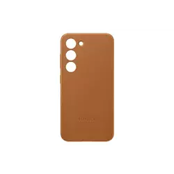 Samsung Galaxy S23 Leather Case Camel