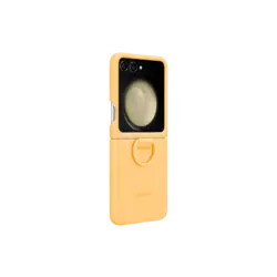 Samsung Silicone Case with Ring Galaxy Z Flip5 Apricot