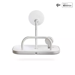 Zens 4-1 Wireless Charger 60W USB C Output White