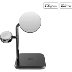 Zens 4-in-1 iPad + MagSafe Wireless Charging Station Schwarz