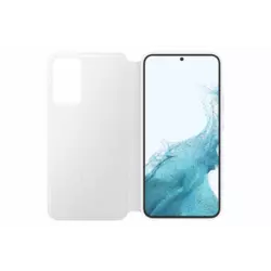 Samsung Galaxy S22+ Smart Clear View Cover Weiß