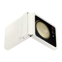 Samsung Flap ECO-Leather Case Galaxy Z Flip5 Cream