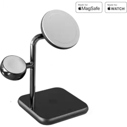 Zens 4-in-1 iPad + MagSafe Wireless Charging Station Schwarz