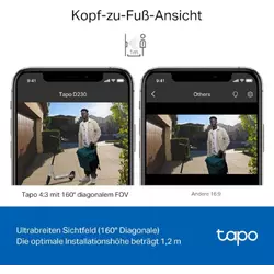TP-Link Tapo D230s1 Weiß